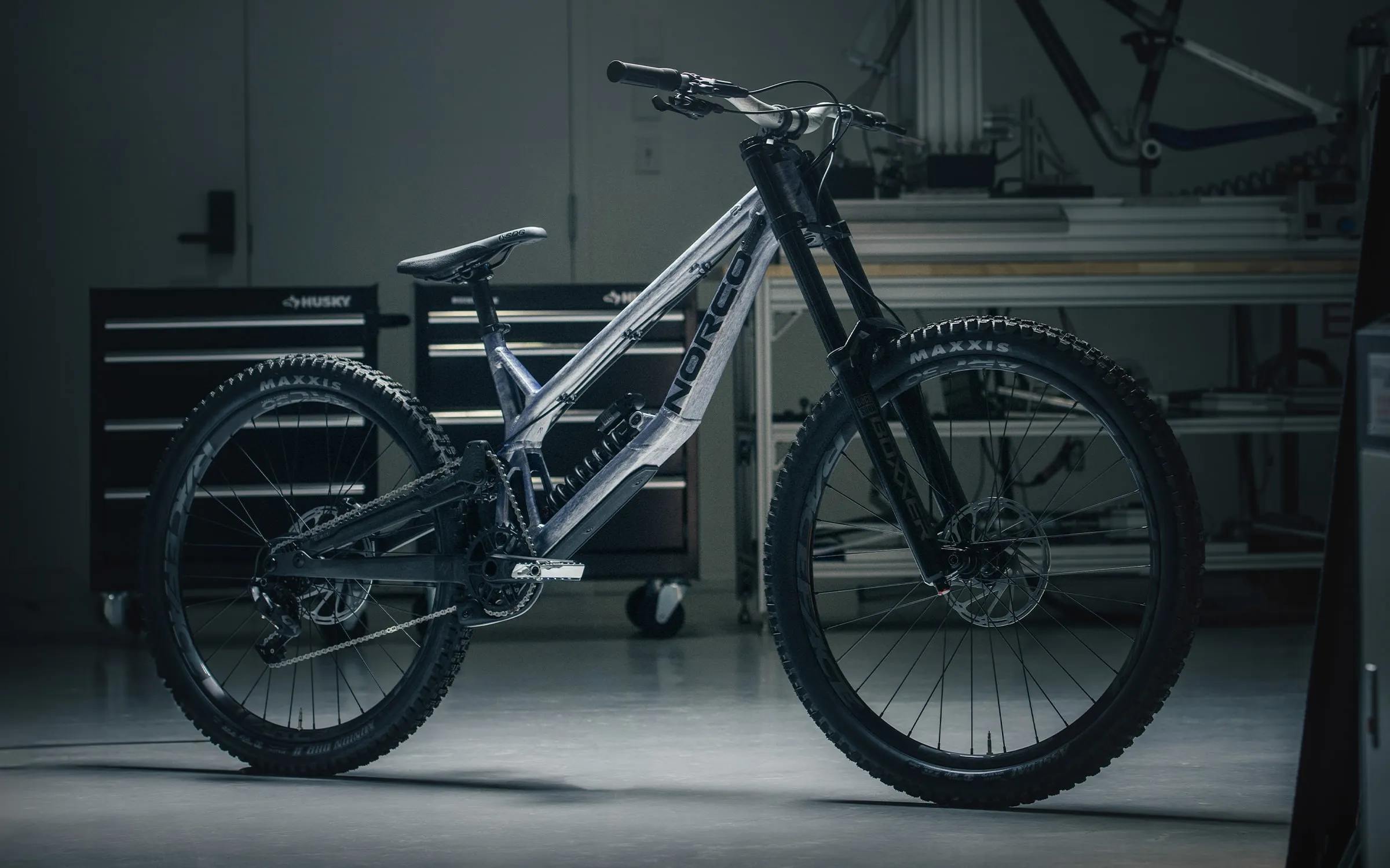 Team DH prototype on the workshop floor