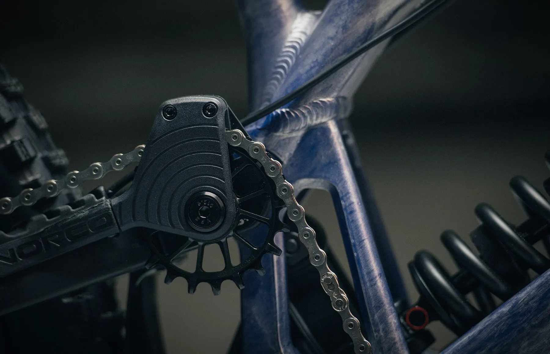 The Team DH prototype on the workshop floor