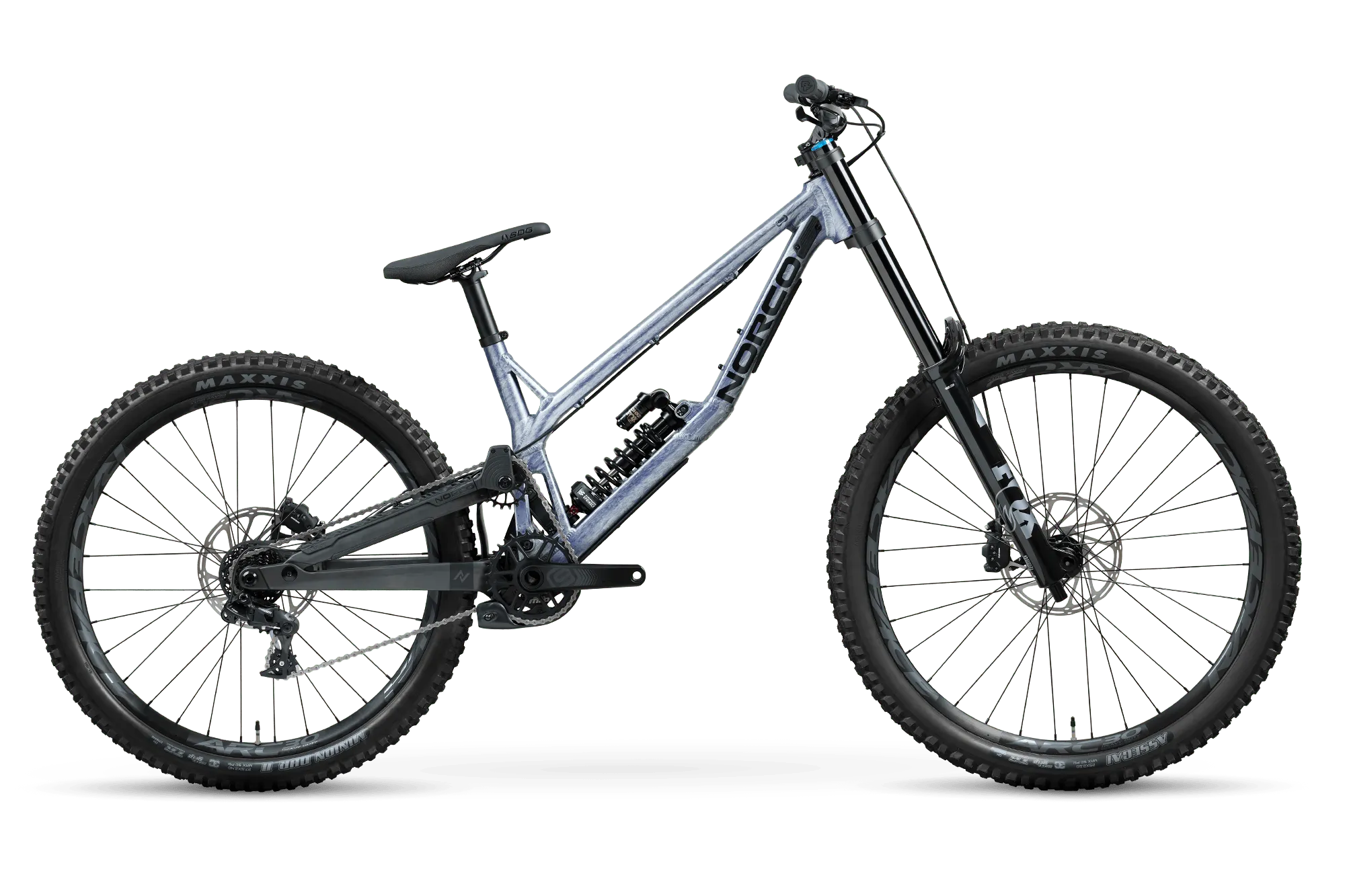 Team DH 2 FOX complete build in white and black